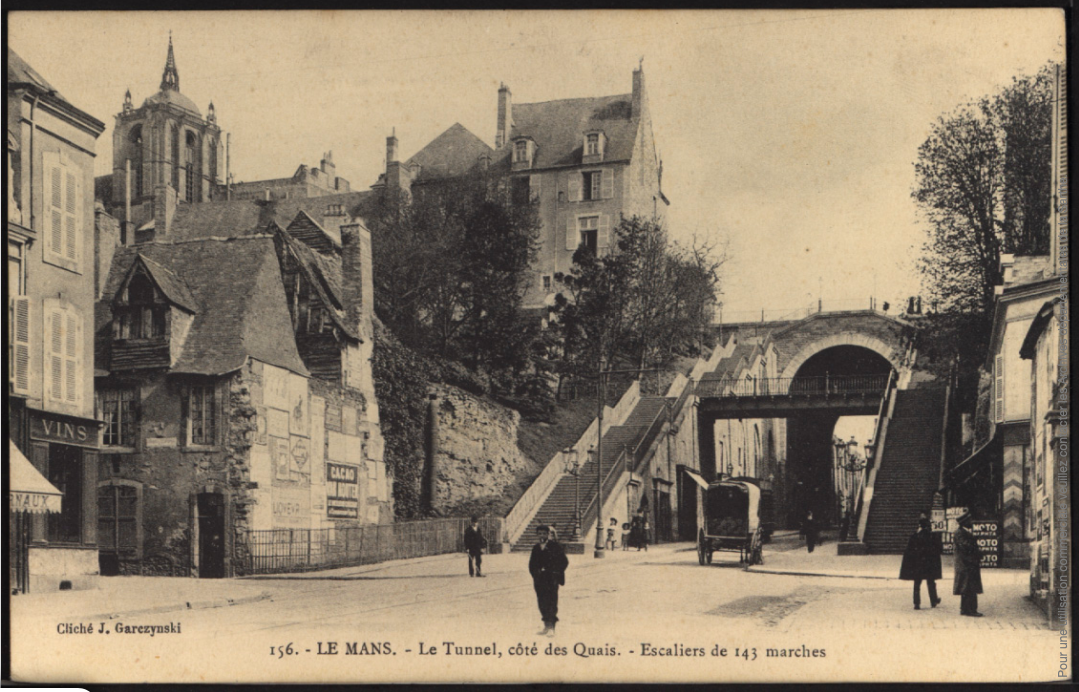 Figure 10 - Les derniers travaux du tunnel