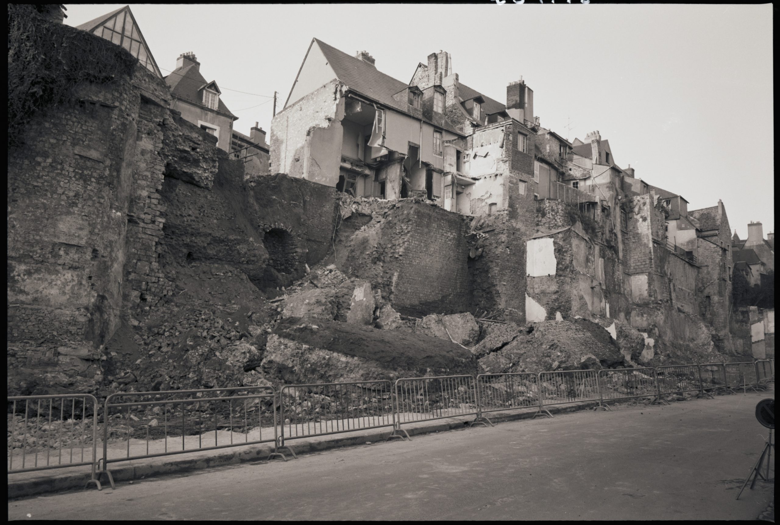 Construction de la rue du tunnel, profil en long, Eugène Caillaux, 21/02/1870